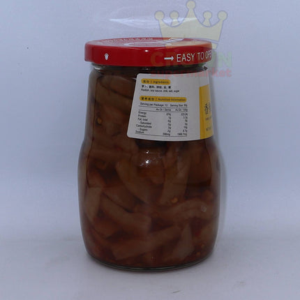 Golden Bai Wei Chilli Radish in Soy Sauce 13oz - Crown Supermarket