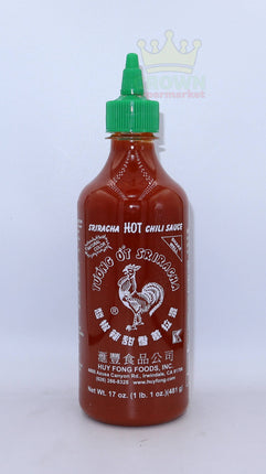 Huy Fong Foods Sriracha Hot Chili Sauce 481g - Crown Supermarket