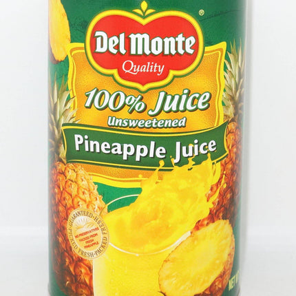 Del Monte Pineapple Juice 100% Juice Unsweetened 1.36L - Crown Supermarket
