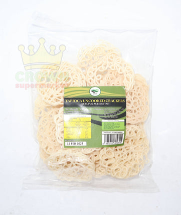 Grein Tapioca Uncooked Crackers (Kerupuk Aci Mentah) 200g - Crown Supermarket