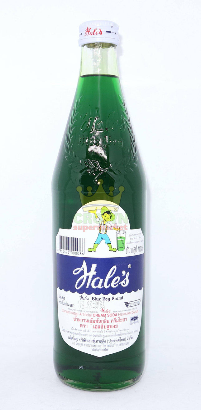 Hale's Blue Boy Cream Soda Syrup 710ml - Crown Supermarket