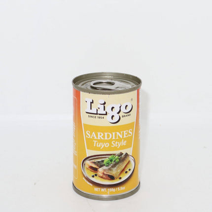 Ligo Sardines Tuyo Style 155g - Crown Supermarket