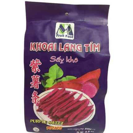 Fruit Food Purple Sweet Potato Chips 250g - Crown Supermarket