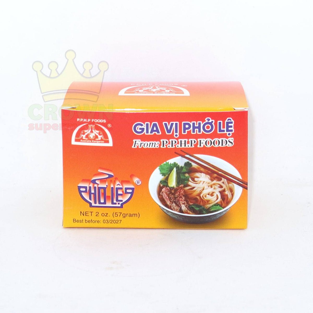 Gia Vi Nau Pho Pho Hoa Pasteur Noodle Seasoning Spice 2oz 