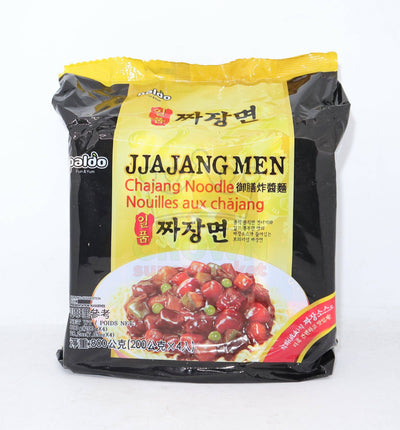 Paldo Jjajangmen Noodle 4x200g - Crown Supermarket