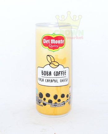 Del Monte Boba Coffee Rasa Caramel Cheese 240ml - Crown Supermarket
