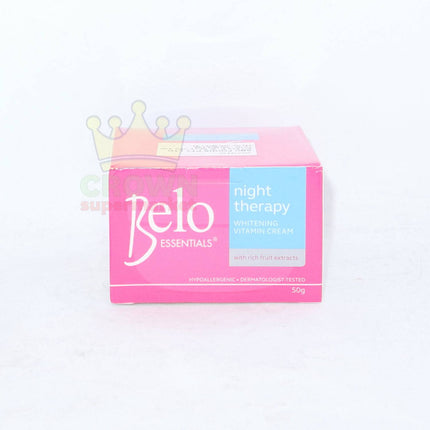 Belo Night Therapy Whitening Vitamin Cream 50g - Crown Supermarket