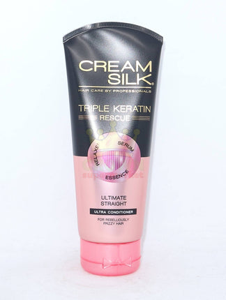 Cream Silk Conditioner Triple Keratin Ultimate Straight 170ml - Crown Supermarket
