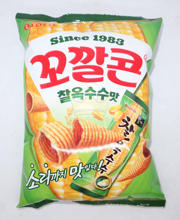 Lotte Kkokalcorn Corn Snack Corn Flavor 134g - Crown Supermarket