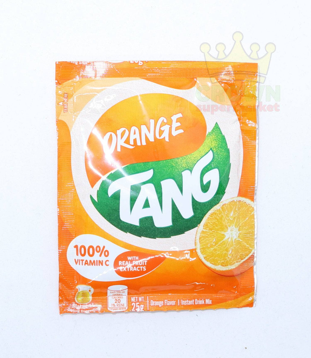 Tang orange powder - a convenient drink for everyone