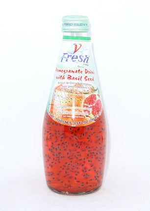 V Fresh Pomegranate Drink with Basil Seed 290ml - Crown Supermarket