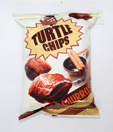 Orion Turtle Chips Choco Churros Flavor 80g - Crown Supermarket