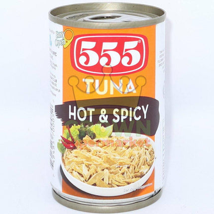 555 Tuna Hot & Spicy 155g - Crown Supermarket