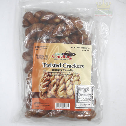 Aling Conching Twisted Crackers Pilipit 200g - Crown Supermarket