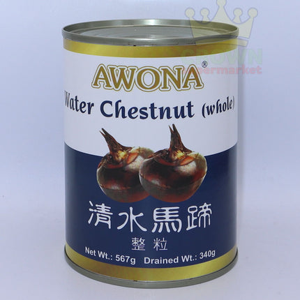 Awona Water Chestnut (Whole) 567g - Crown Supermarket