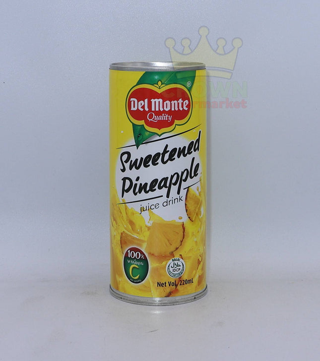Del Monte Sweetened Pineapple Juice Drink 220ml - Crown Supermarket