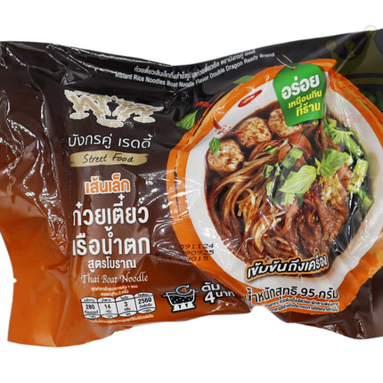 Double Dragon Rice Noodle Boat Noodle Flavor 95g