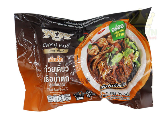 Double Dragon Rice Noodle Boat Noodle Flavor 95g