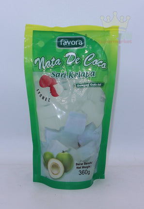 Favora Nata de Coco Lychee 360g