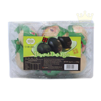 Golden Bai Wei Preserved Duck Eggs 360g - Crown Supermarket