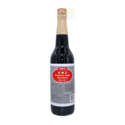 HAC Superior Light Soy Sauce 630ml - Crown Supermarket