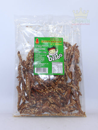 Hulu Crispy Anchovy Sesame 110g