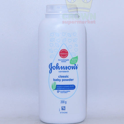 Johnson's Baby Powder Classic 200g (Thailand) - Crown Supermarket