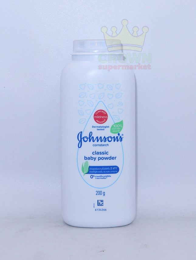 Johnson's Baby Powder Classic 200g (Thailand) - Crown Supermarket