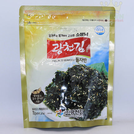 KC Somoonnan Kwanghceon Doljaban (Seasoned Seaweed) 70g - Crown Supermarket