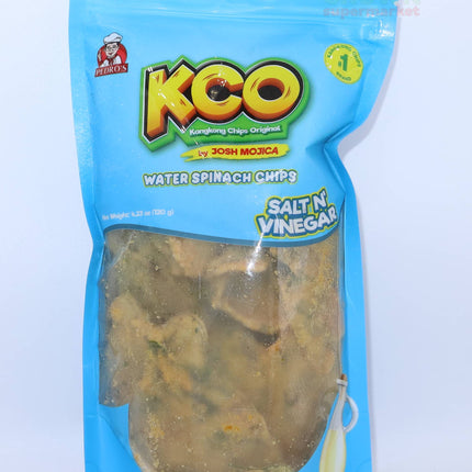 KCO Water Spinach Chips (KangKong Chips) Salt N' Vinegar 120g