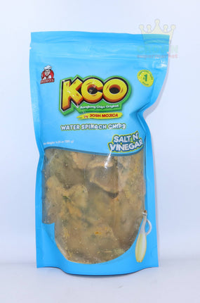 KCO Water Spinach Chips (KangKong Chips) Salt N' Vinegar 120g