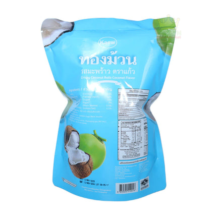 Kaew Crispy Coconut Rolls Coconut Flavor 100g - Crown Supermarket