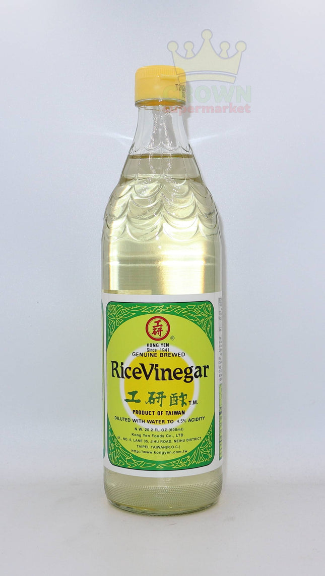 Kong Yen Rice Vinegar 600ml - Crown Supermarket