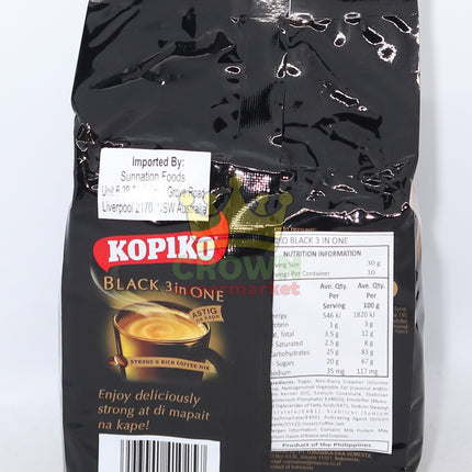 Kopiko Black 3 in 1 Strong & Rich 10 x 30g - Crown Supermarket