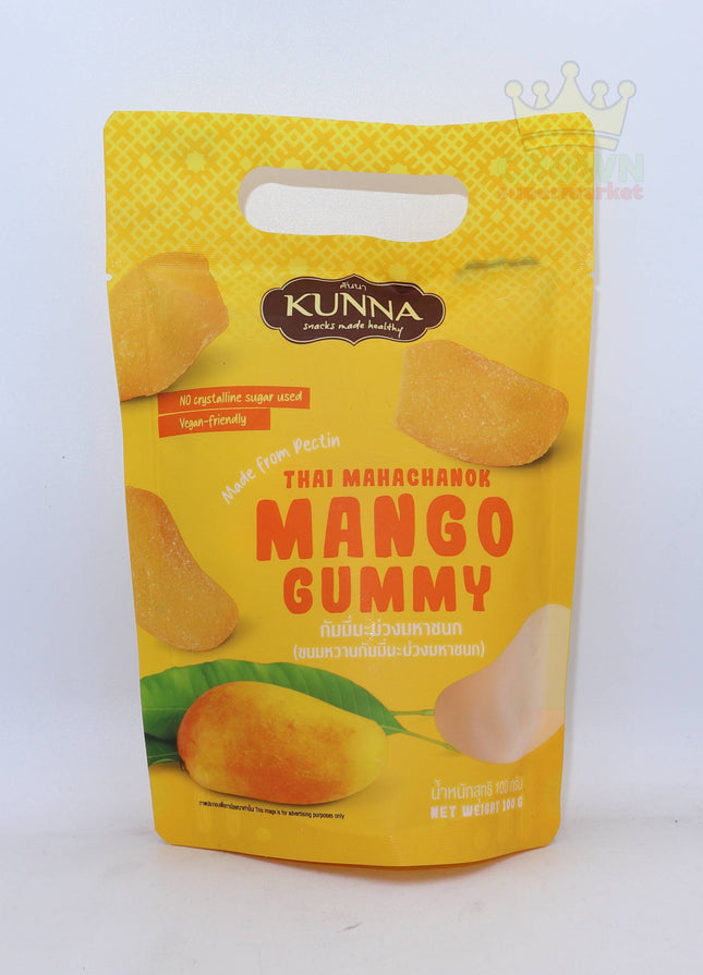 Kunna Thai Mahachanok Mango Gummy 100g - Crown Supermarket