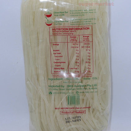 Lion Pad Thai Noodle 3mm 375g - Crown Supermarket