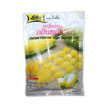 Lobo Durian Flavor Agar Dessert Mix 130g - Crown Supermarket