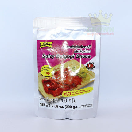 Lobo Spicy Bulgogi Sauce 200g - Crown Supermarket