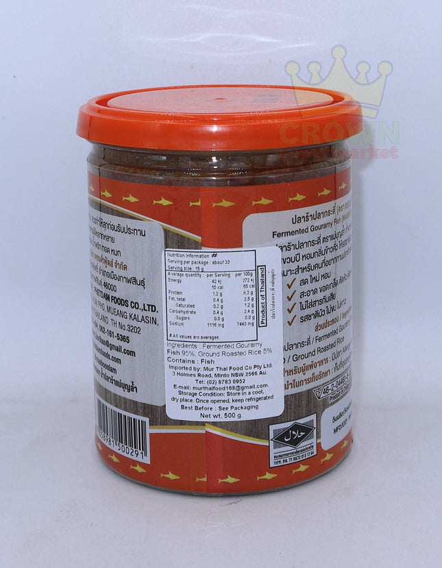 Maeboonlam Fermented Gouramy Fish 500ml - Crown Supermarket