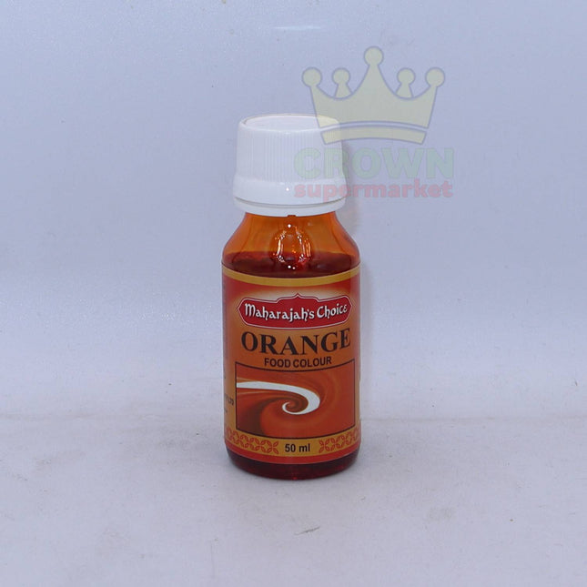 Maharajah's Choice Orange Food Colour 50ml - Crown Supermarket