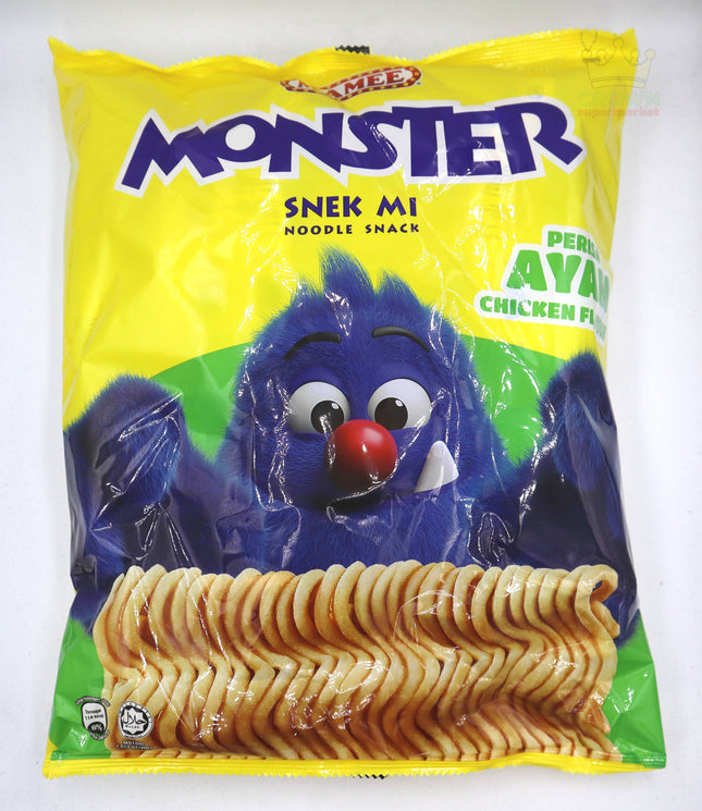 Mamee Monster Noodle Snack Chicken Flavor 8x25g - Crown Supermarket