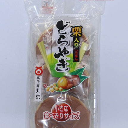 Marukyo Kuri Iri Dorayaki 3pcs 105g - Crown Supermarket