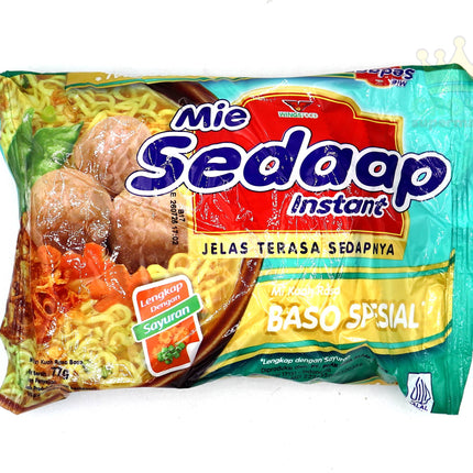 Mi Sedaap Mi Kuah Rasa Baso Spesial 5x77g