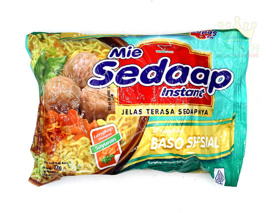 Mi Sedaap Mi Kuah Rasa Baso Spesial 5x77g