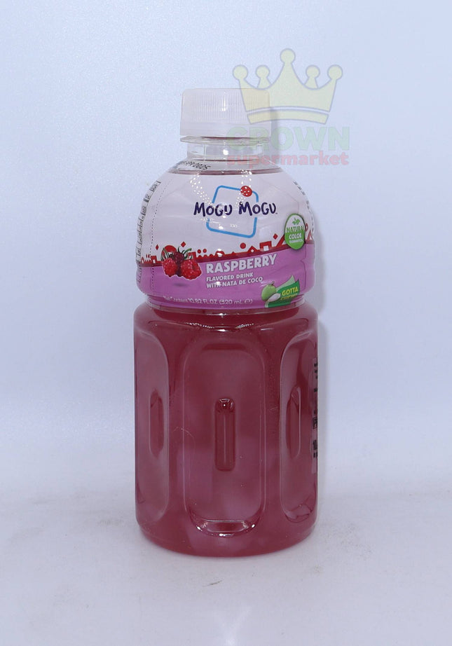 Mogu Mogu Raspberry Flavored Drink with Nata de Coco 320ml