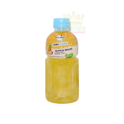 Mogu Mogu Tropical Delight with Nata de Coco Zero Sugar 320ml - Crown Supermarket