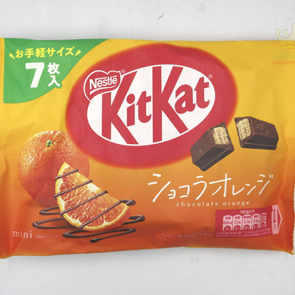 Nestle KitKat Mini Chocolate Orange 81.2g