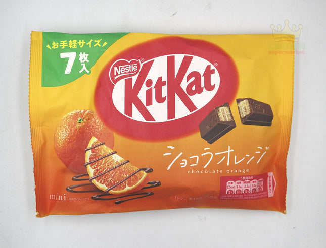 Nestle KitKat Mini Chocolate Orange 81.2g