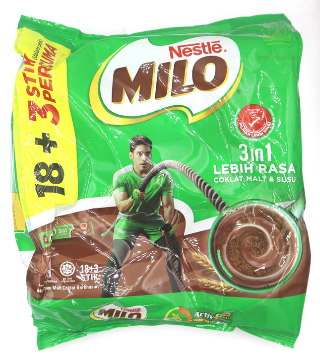Nestle Milo 3 in 1 (18+3)x33g - Crown Supermarket