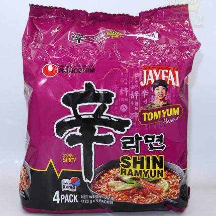 Nongshim Shin Ramyun Jay Fai Tom Yum 4x123g